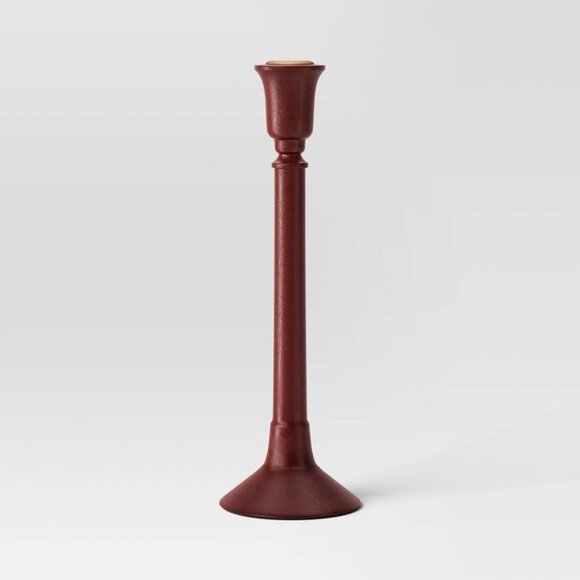 Threshold Short & Tall Wood Turned Candleholder Set of 2 - Target Fall 2023 - Picture 3 of 10